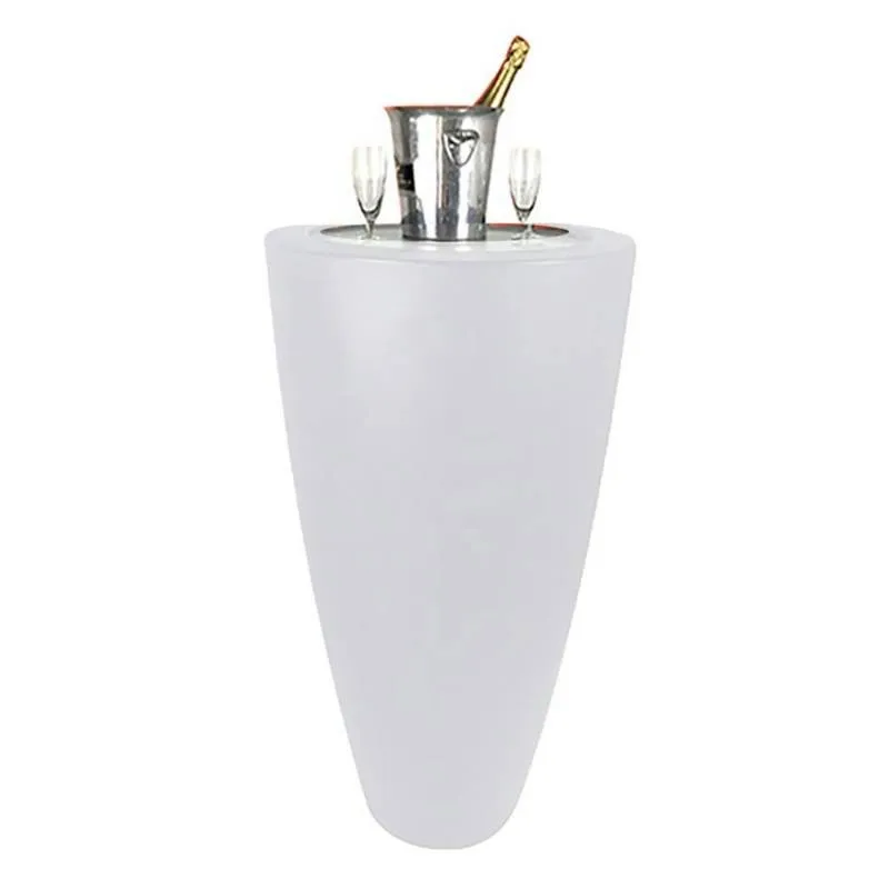 Pots Inox conique 3 en 1 blanc