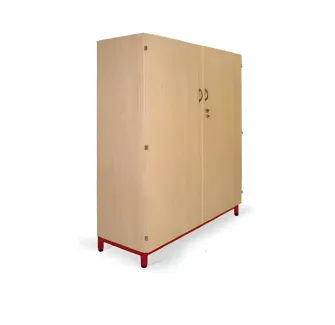 Armoire de rangement pour école en mélaminé