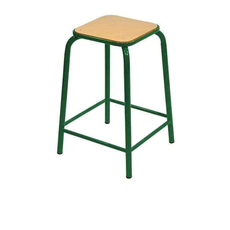 Tabouret technique scolaire avec repose pieds