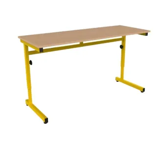 Table et bureau scolaire Louis réglable