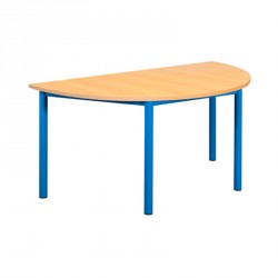 Table en demi lune pour école Noa