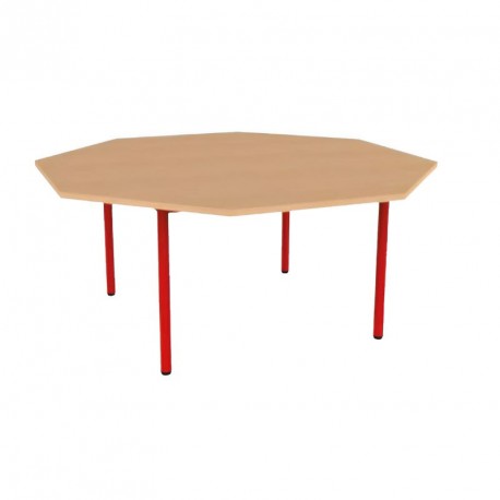 Table octogonale pour école Noa