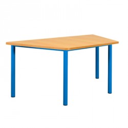 Table trapézoidale pour école 