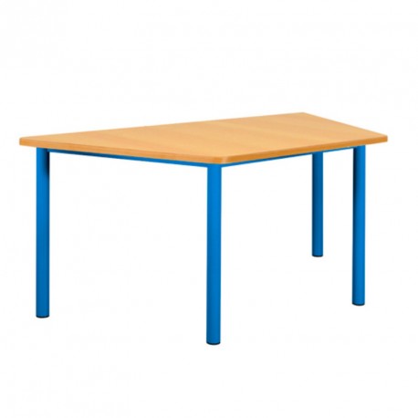 Table trapézoidale pour école 