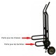 Diable de transport PRATIC'DIABLE pour Chaises empilables