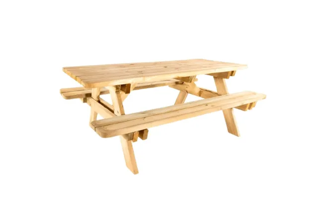 Table extérieure en bois