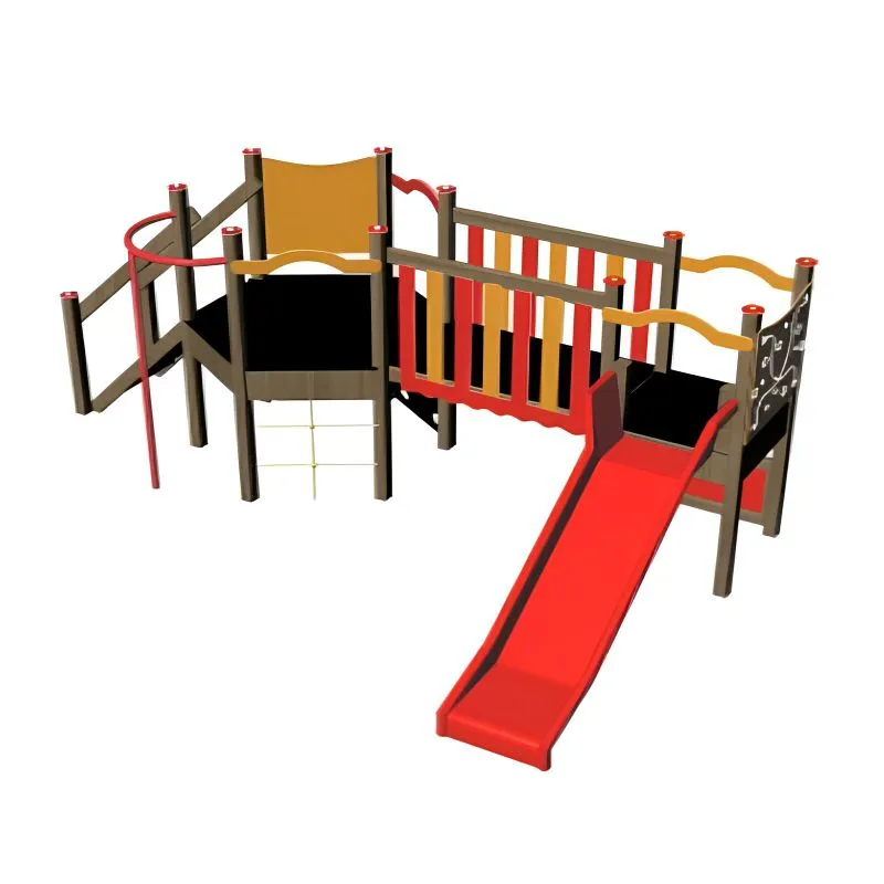 Structure de jeux pour enfant en bois