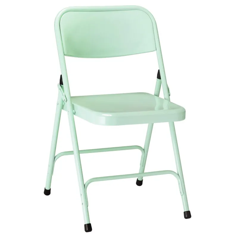  Visuel de la chaise pliante pour salle des fêtes modèle Gênes en gris - RAL 7040 - Leader Equipements