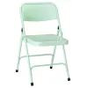  Visuel de la chaise pliante pour salle des fêtes modèle Gênes en gris - RAL 7040 - Leader Equipements